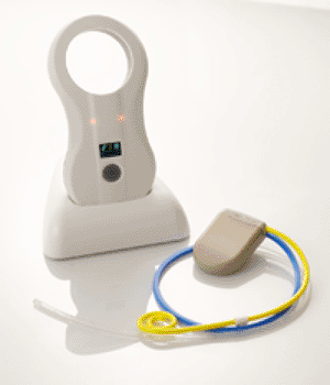 Image: The ALFApump ascites removal system (Photo courtesy of Sequana Medical).